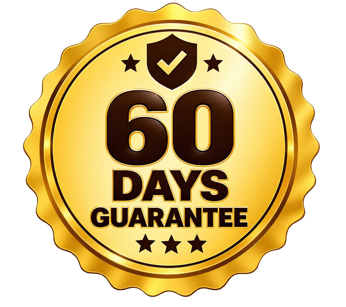 60-Day Guarantee seal